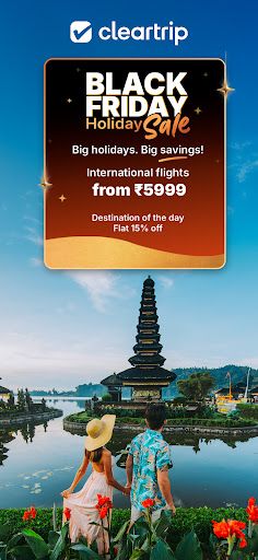 Cleartrip app interface screenshot 3 showing features