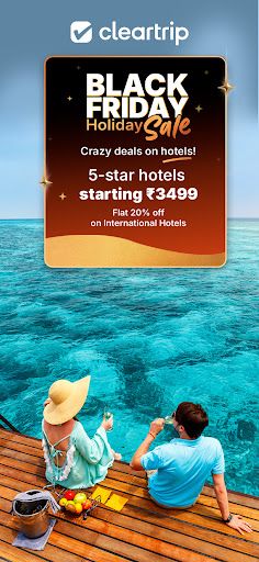 Cleartrip app interface screenshot 4 showing features